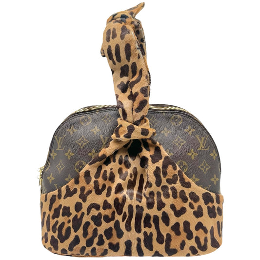 Louis Vuitton Alma Bag Leopard Print Ponyhair Monogram