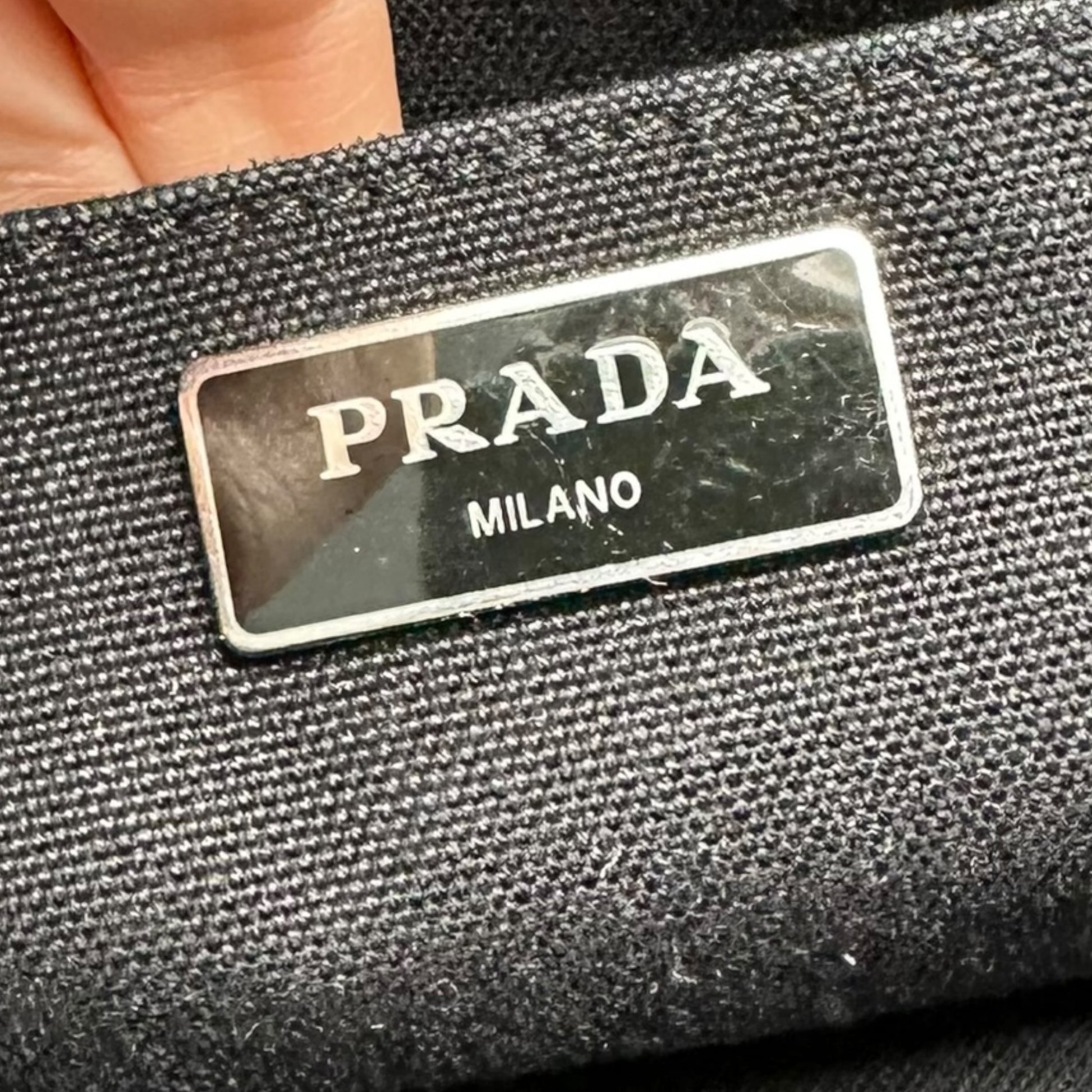 Prada Raffia Pink & Black Canapa 2-Way Tote Bag - Outfit Repeater