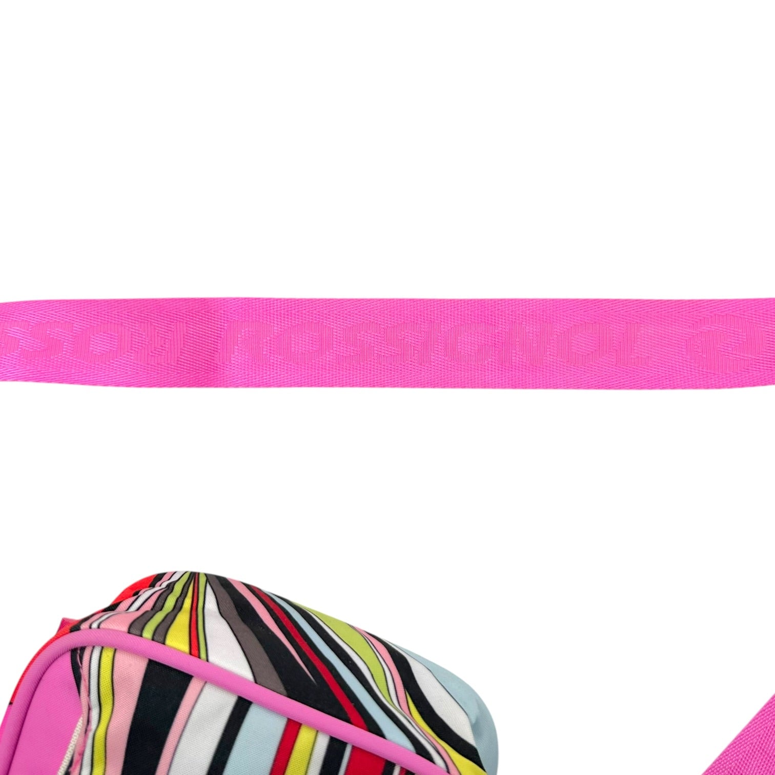 Emilio Pucci Multicolor Printed Crossbody Sport Bag