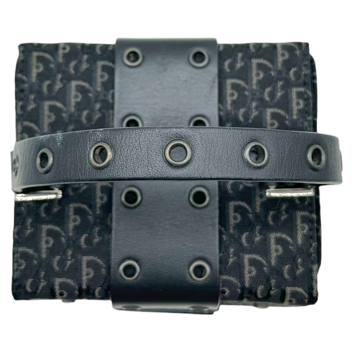 Christian Dior Mini Vanity Bag Black Trotter Monogram