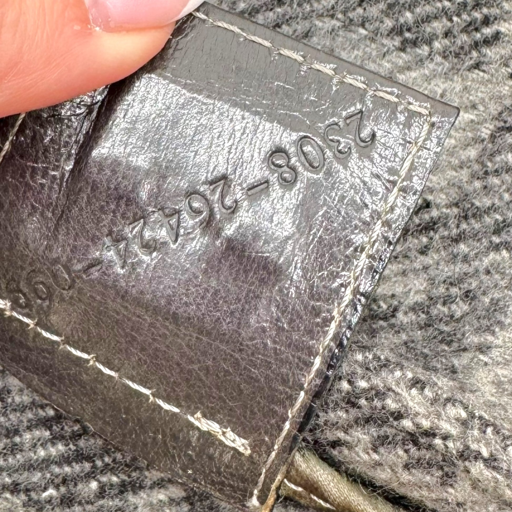 Fendi Gray Zucca Monogram Wool & Cashmere Knit Baguette Bag - Outfit Repeater