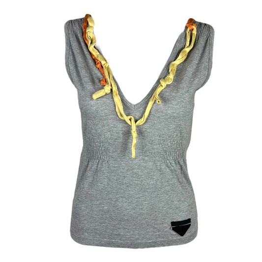 Prada Orange Trim Tank