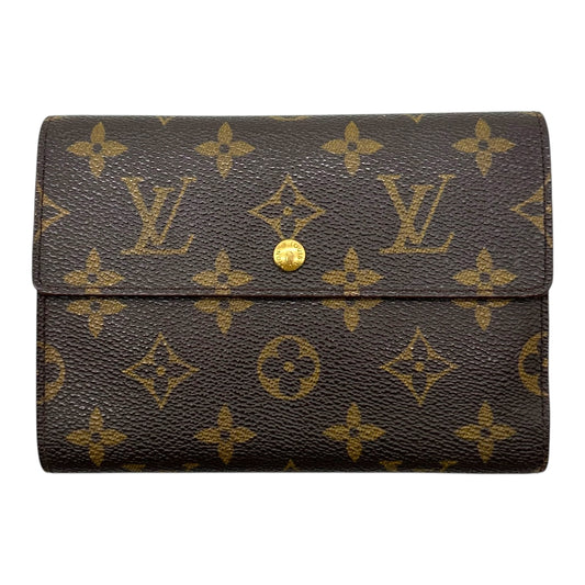 Louis Vuitton Classic Monogram Snap Tri-Fold Wallet - Outfit Repeater