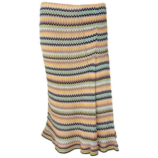 Missoni Multicolor Knit Midi Skirt