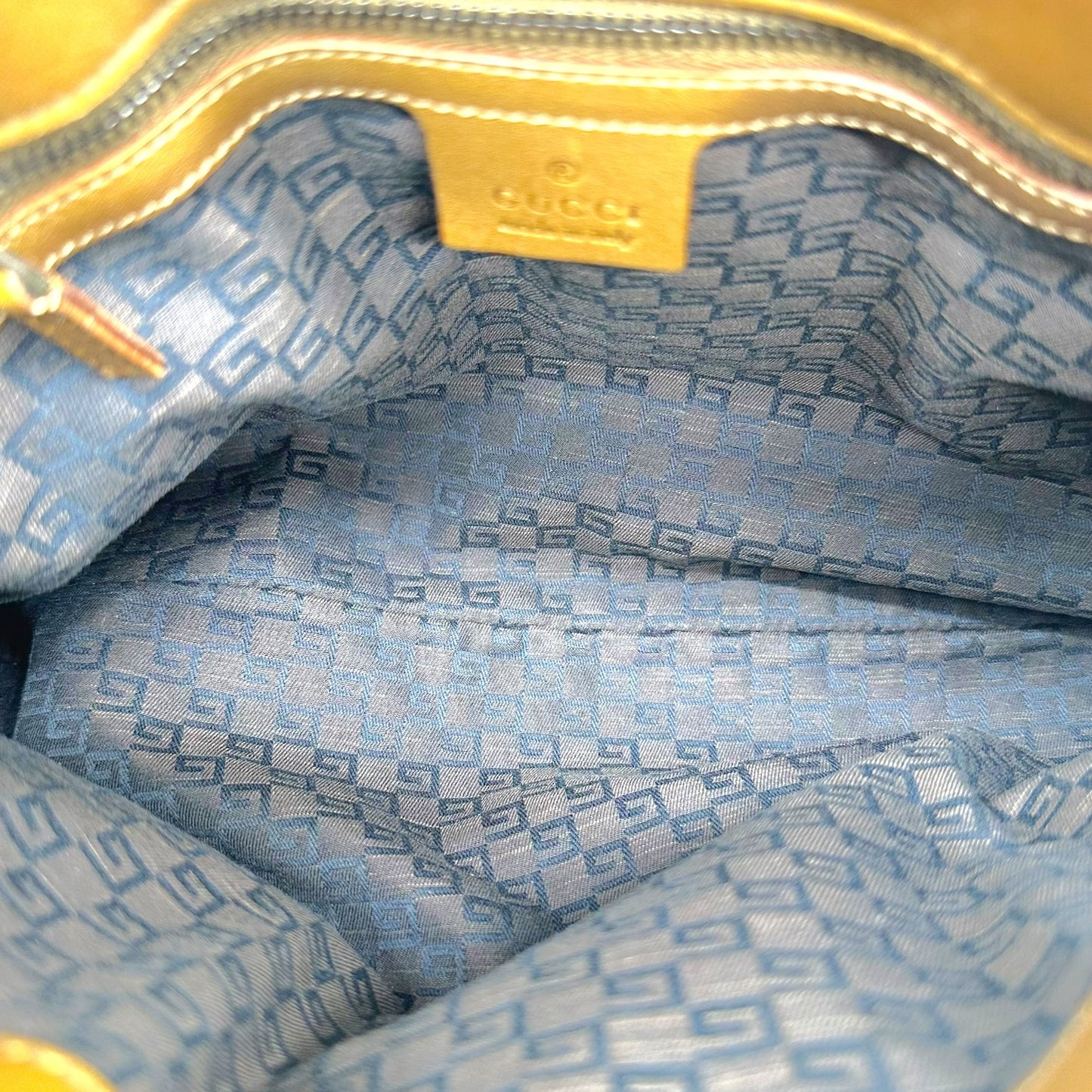 Gucci by Tom Ford Brown Ombré Leather Shoulder Bag