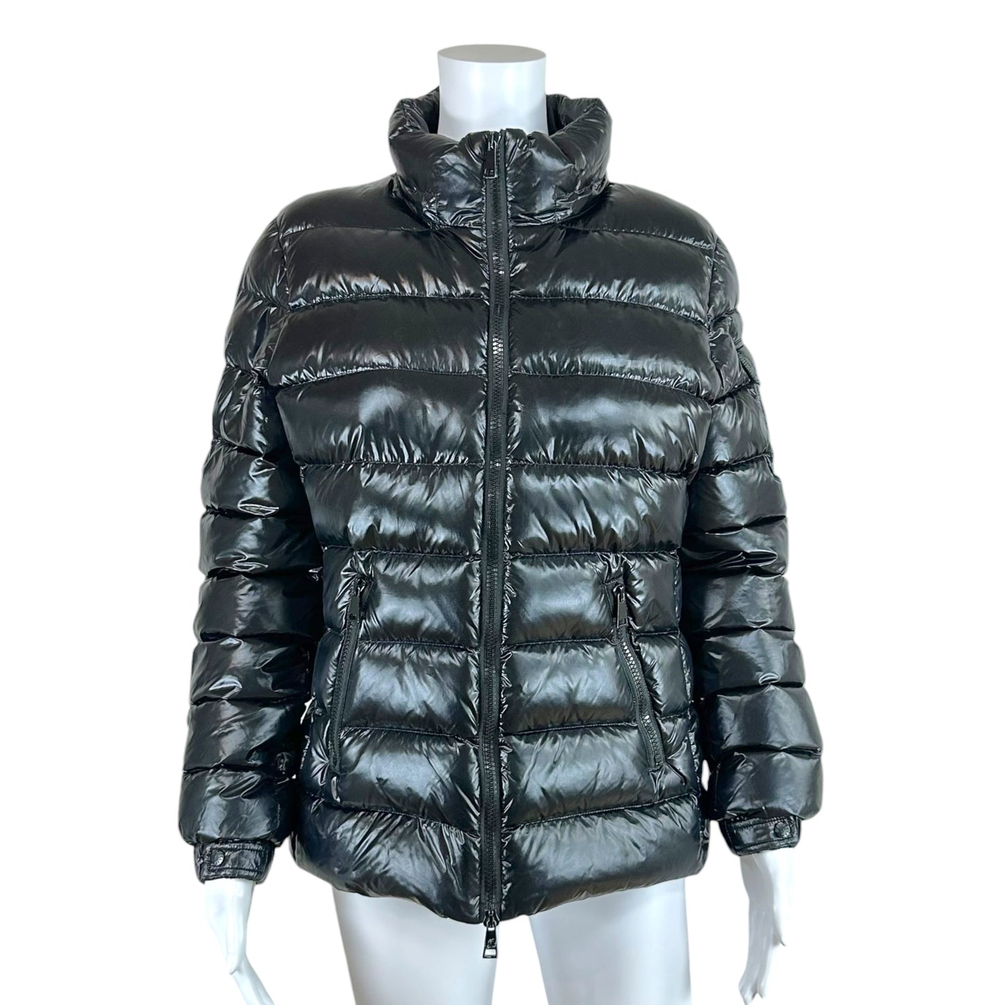 Moncler Black Down-Fill Puffer Coat