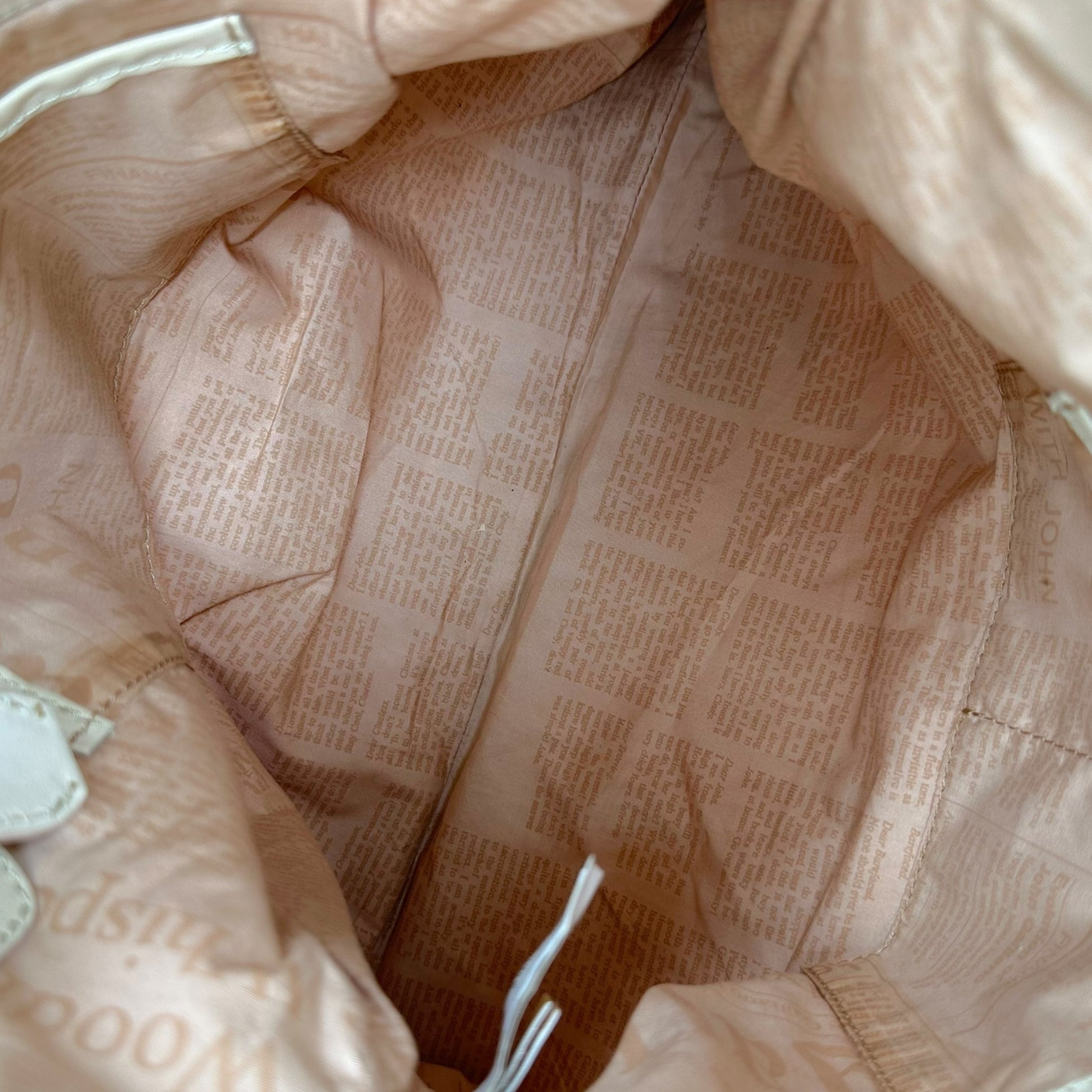 Galliano Gazette Cherry Print Canvas Tote Bag - Outfit Repeater