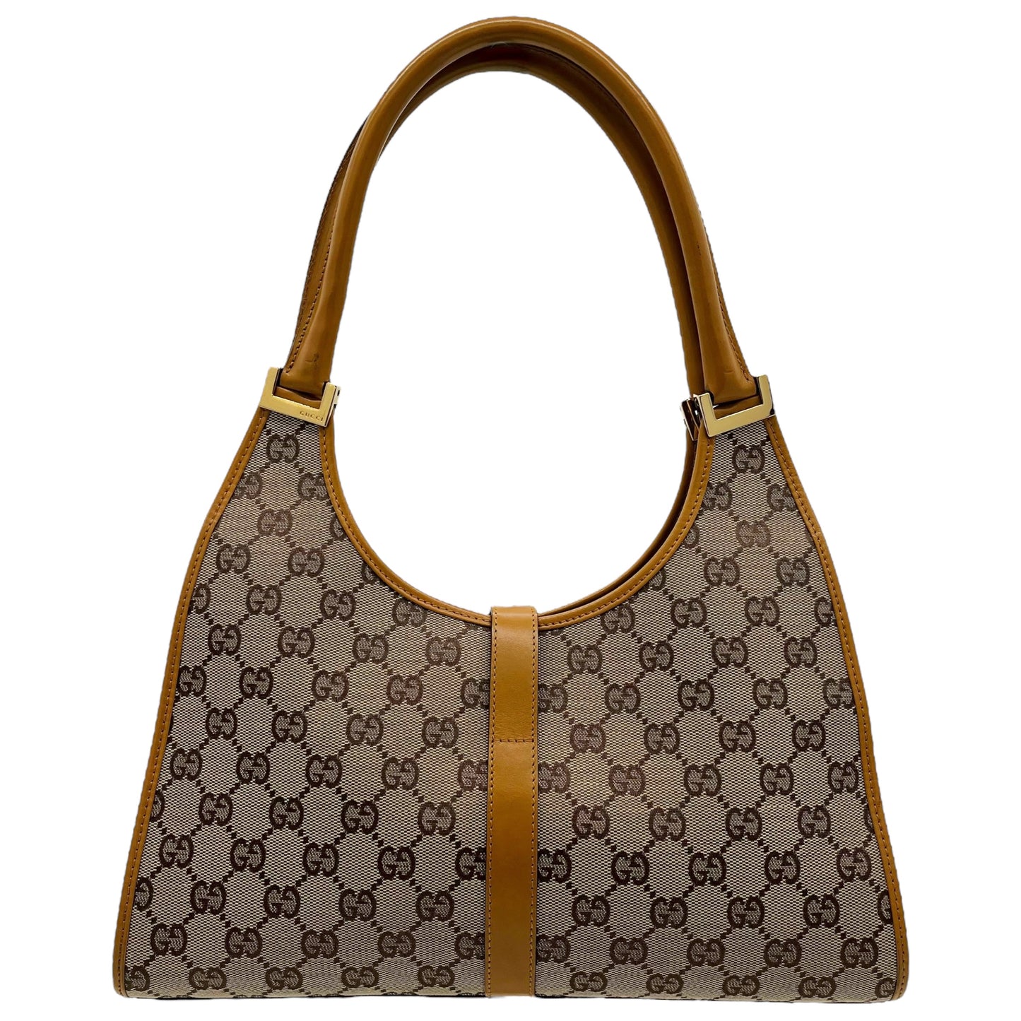 Gucci Tan Monogram Jackie Bag - Outfit Repeater