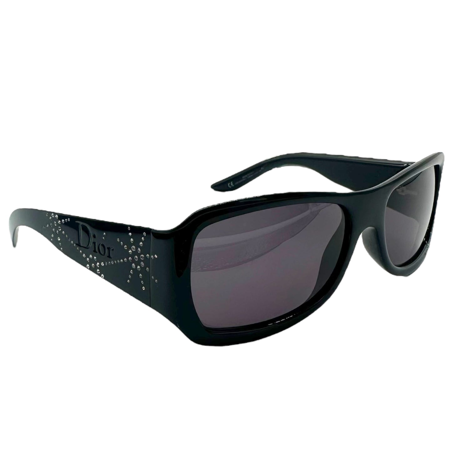 Christian Dior Spidior2 Black Crystal Sunglasses