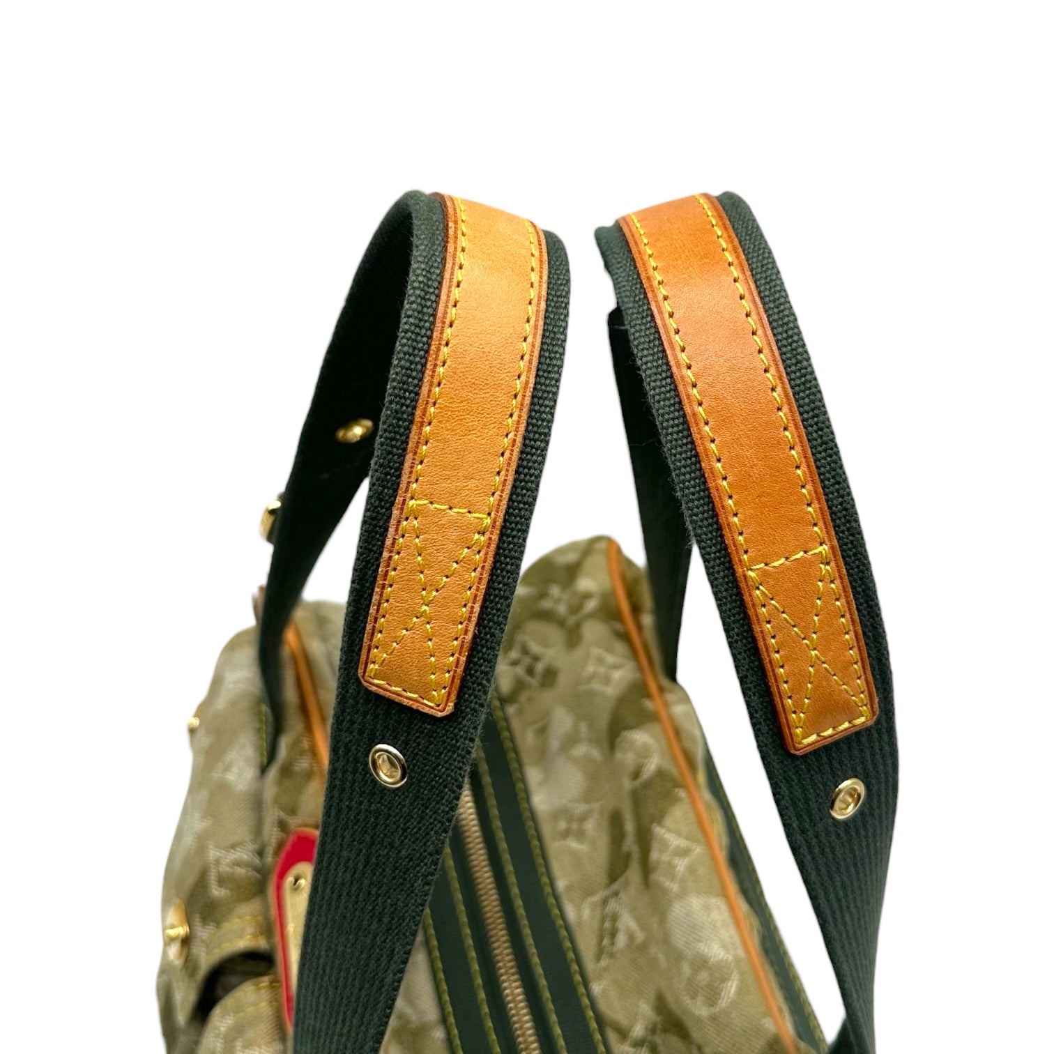 Louis Vuitton Denim Shoulder Bag Monogramouflage Camo
