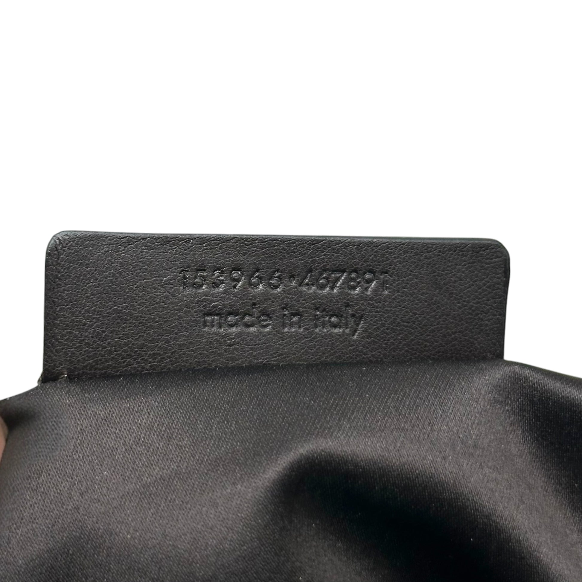 Yves Saint Laurent Brown Suede Cross-Stitch Shoulder Bag