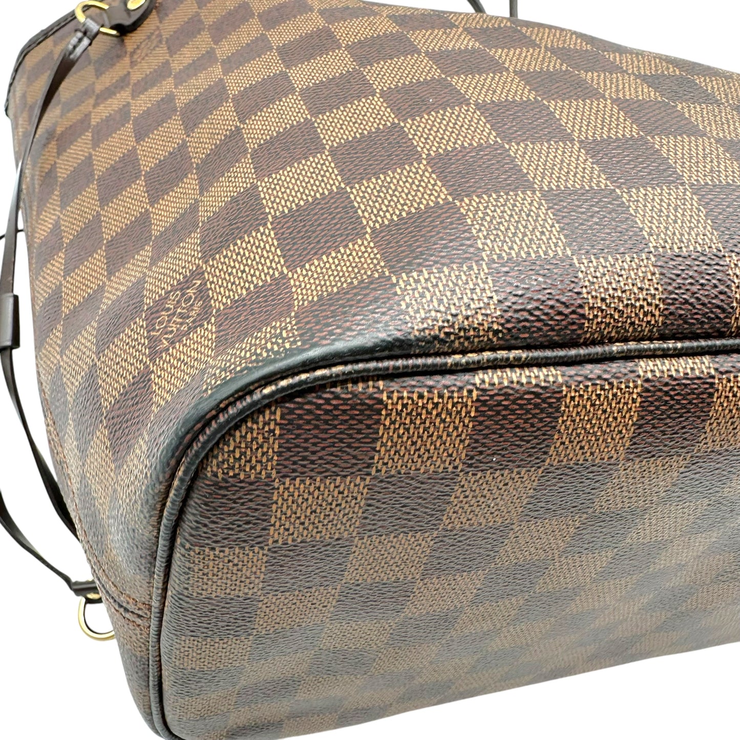 Louis Vuitton Damier Ebene Neverfull Tote Bag