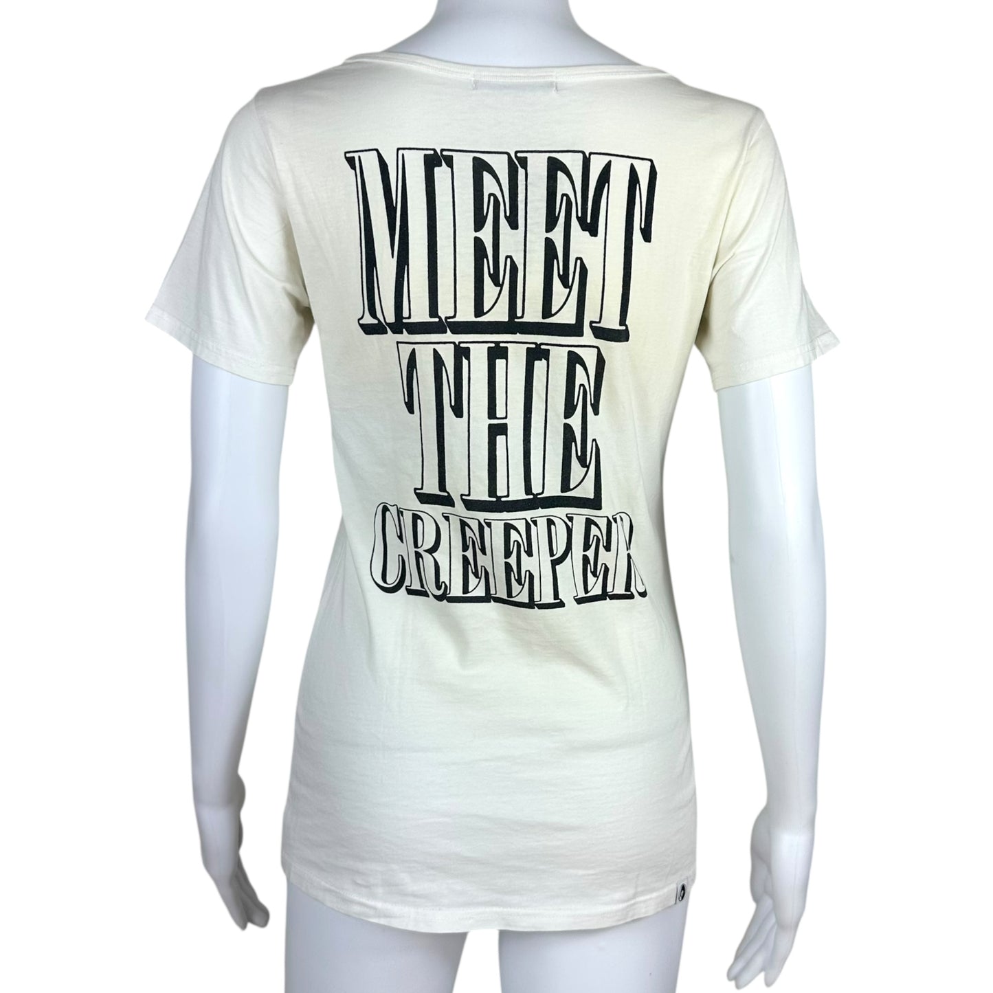 Hysteric Glamour Meet the Creeper White T-shirt