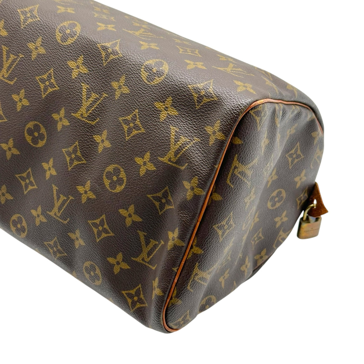 Louis Vuitton Speedy 30 Handbag Brown Monogram Canvas