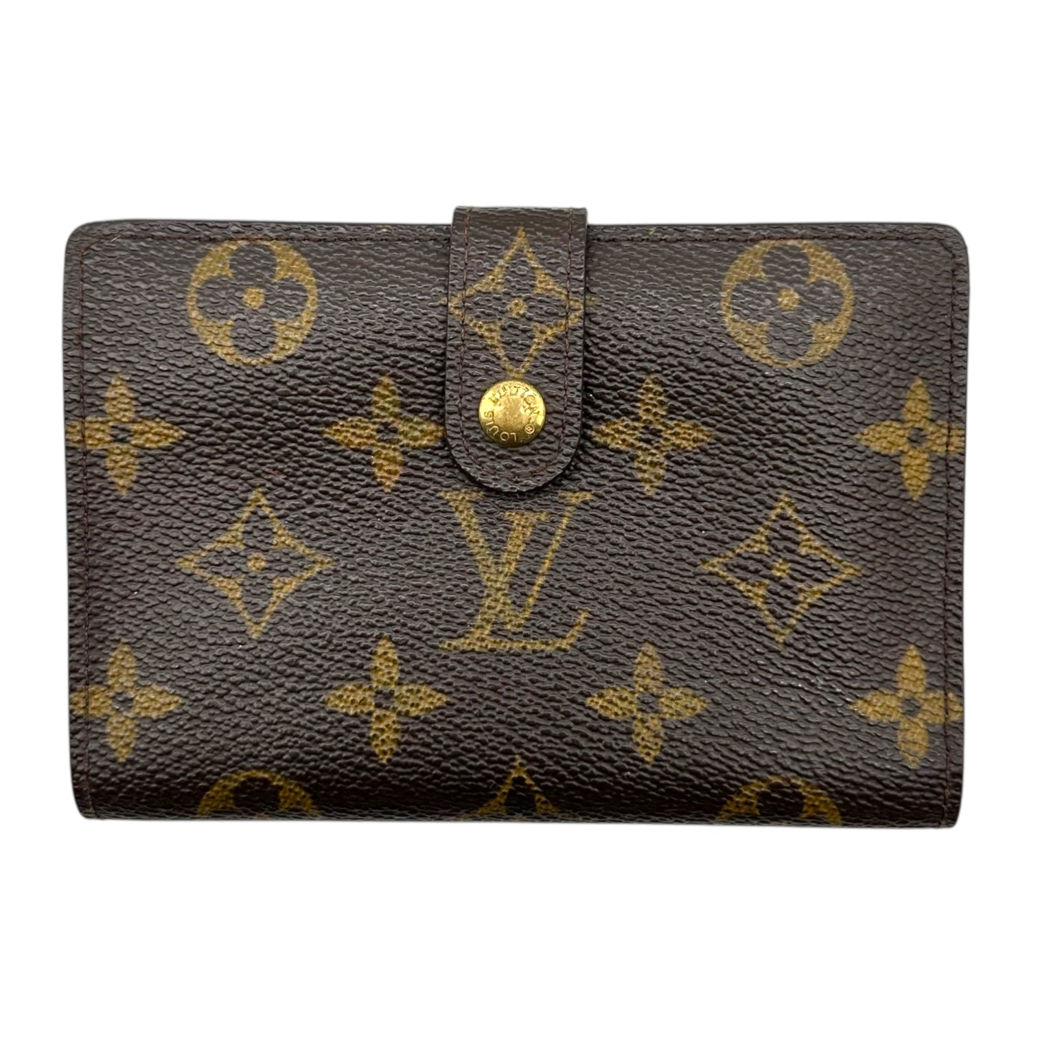 Louis Vuitton Classic Monogram Kiss-Lock Bi-Fold Wallet - Outfit Repeater