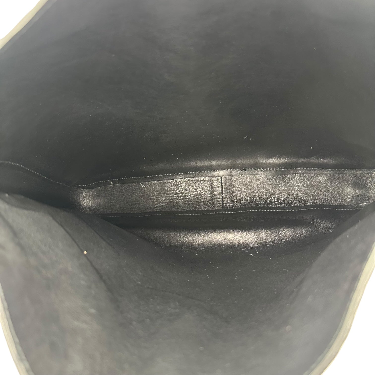 Gucci by Tom Ford Black Monogram Suede Horsebit Chain Hobo Bag - Outfit Repeater