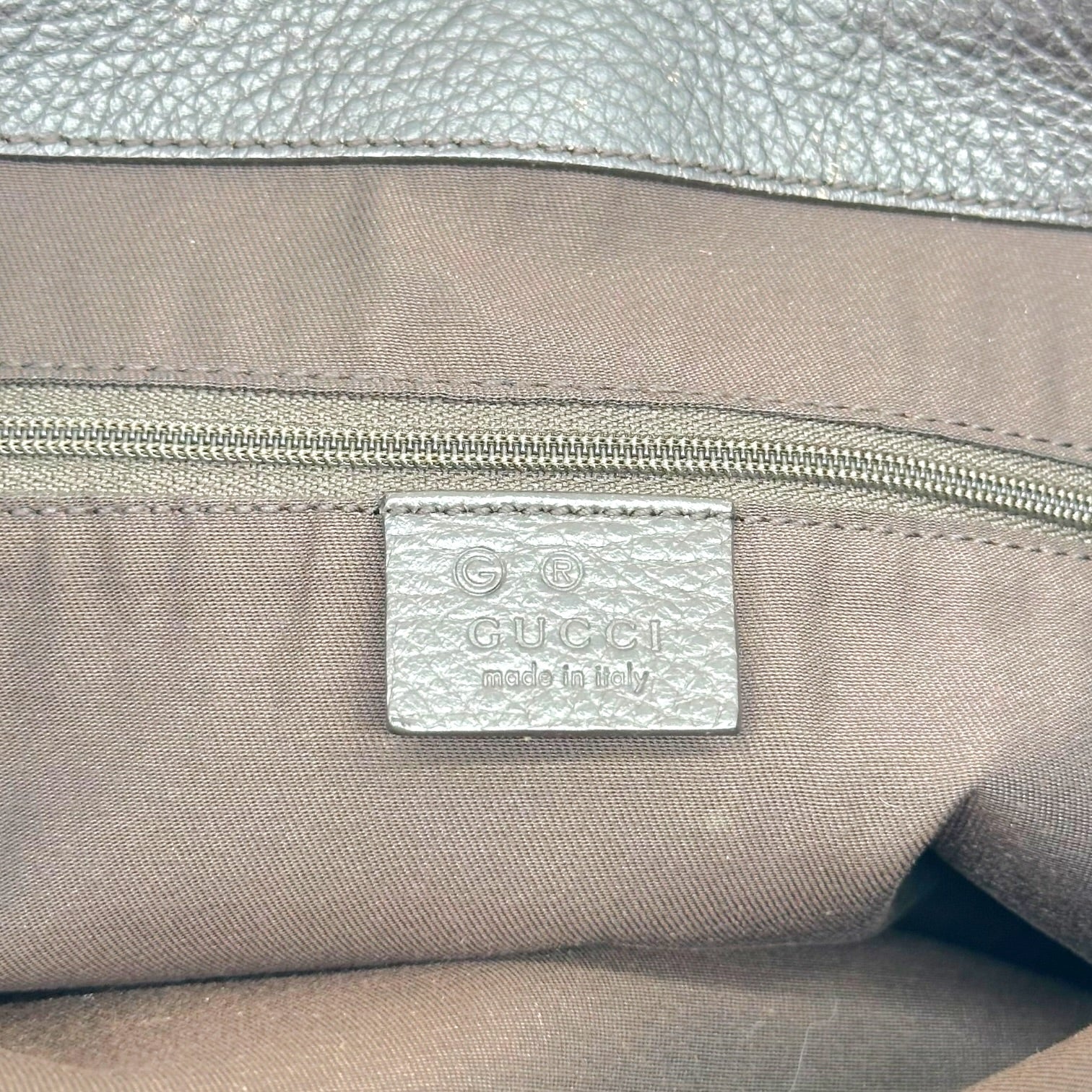 Gucci Brown Monogram Canvas Large Hobo Bag