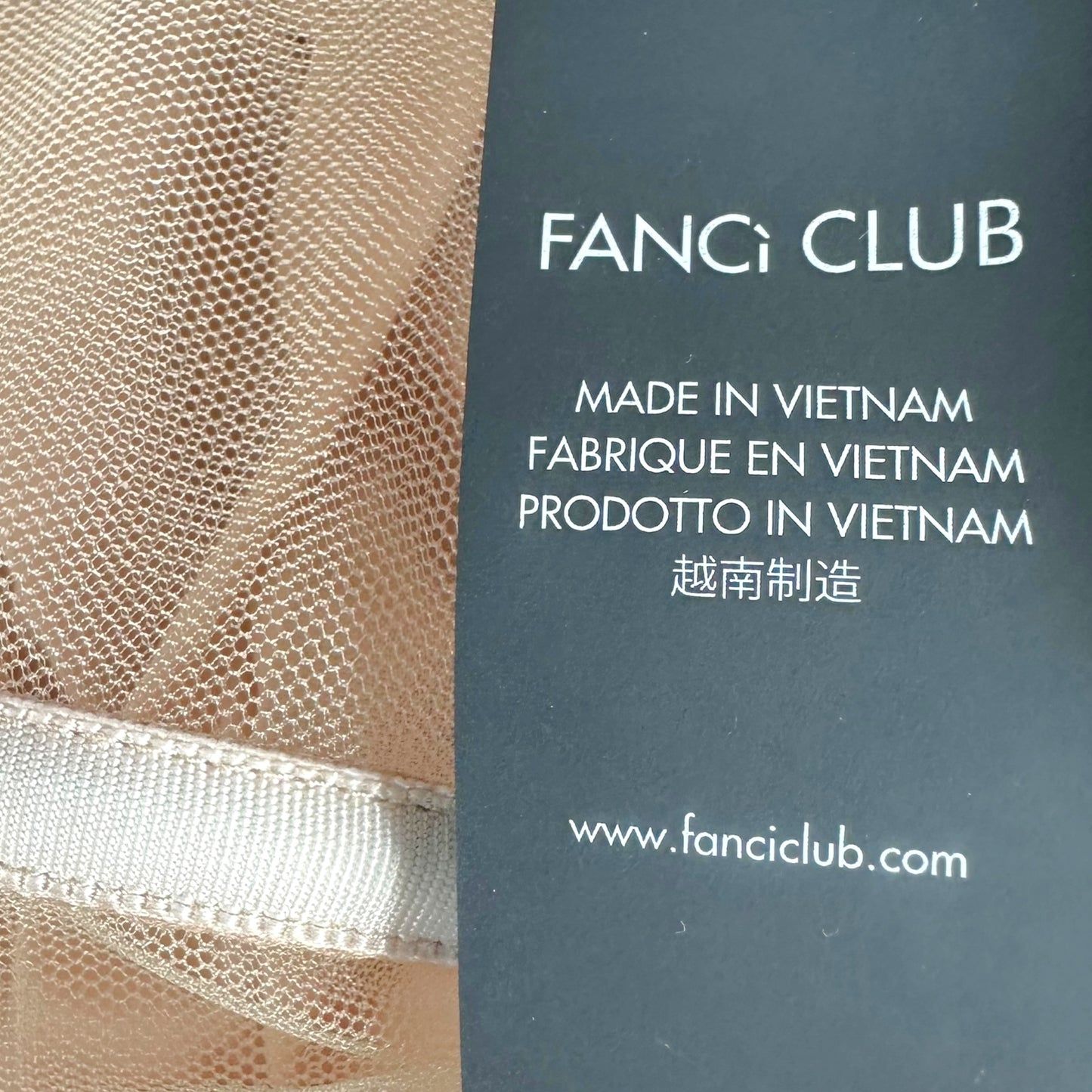 Fanci Club Beige Peachline Draped Floral Halterneck Mini Dress