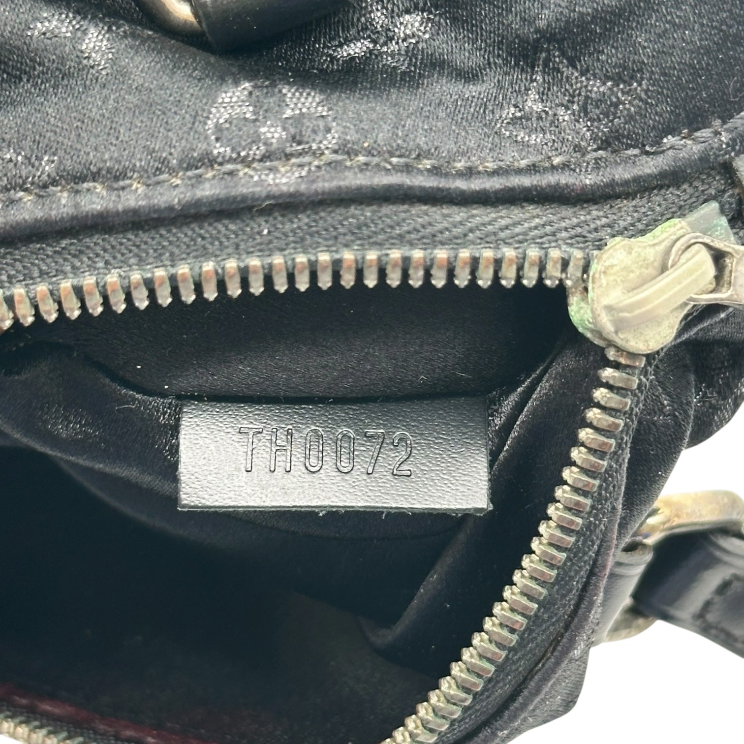 Louis Vuitton Black Satin Monogram Mini Papillon Bag - Outfit Repeater