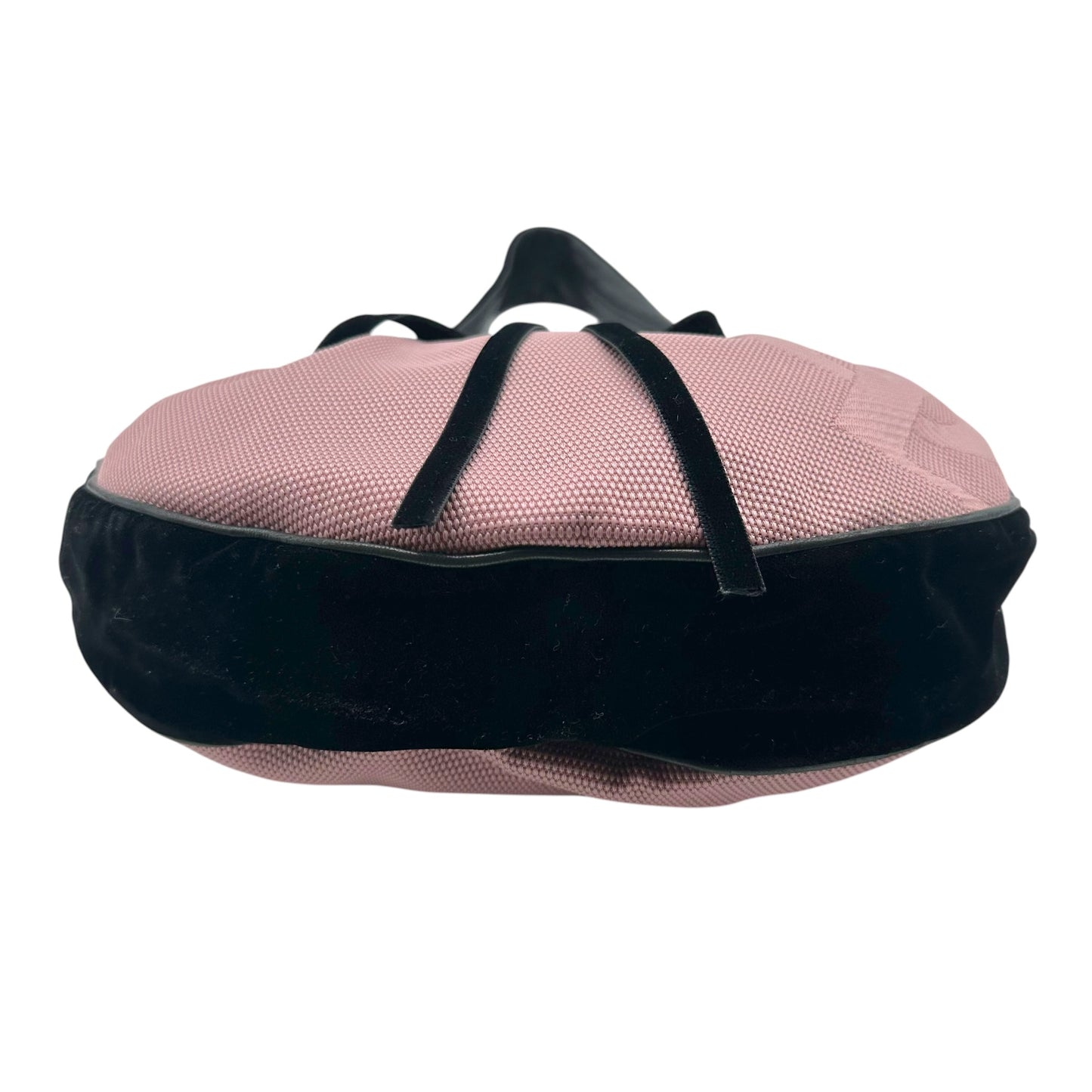 Yves Saint Laurent by Tom Ford Dusty Lilac & Black Velvet YSL Logo Hobo Bag