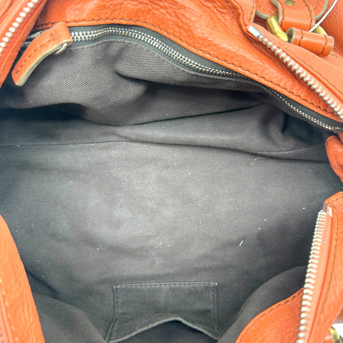 Chloe Coral Orange Paddington Shoulder Bag
