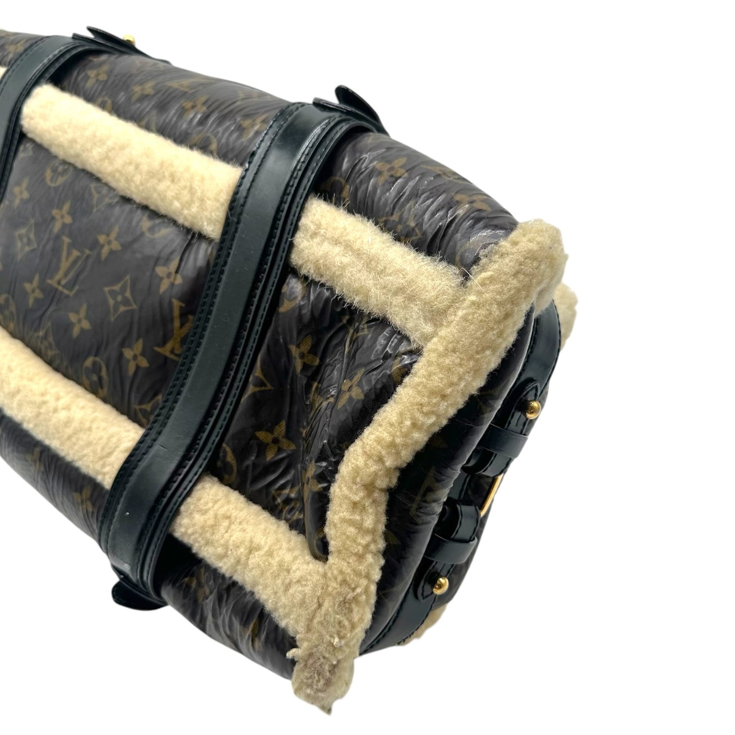 Louis Vuitton Shearling Monogram Storm Handbag