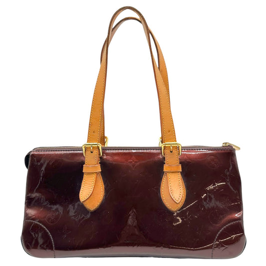 Louis Vuitton Burgundy Vernis Rosewood Avenue East-West Bag