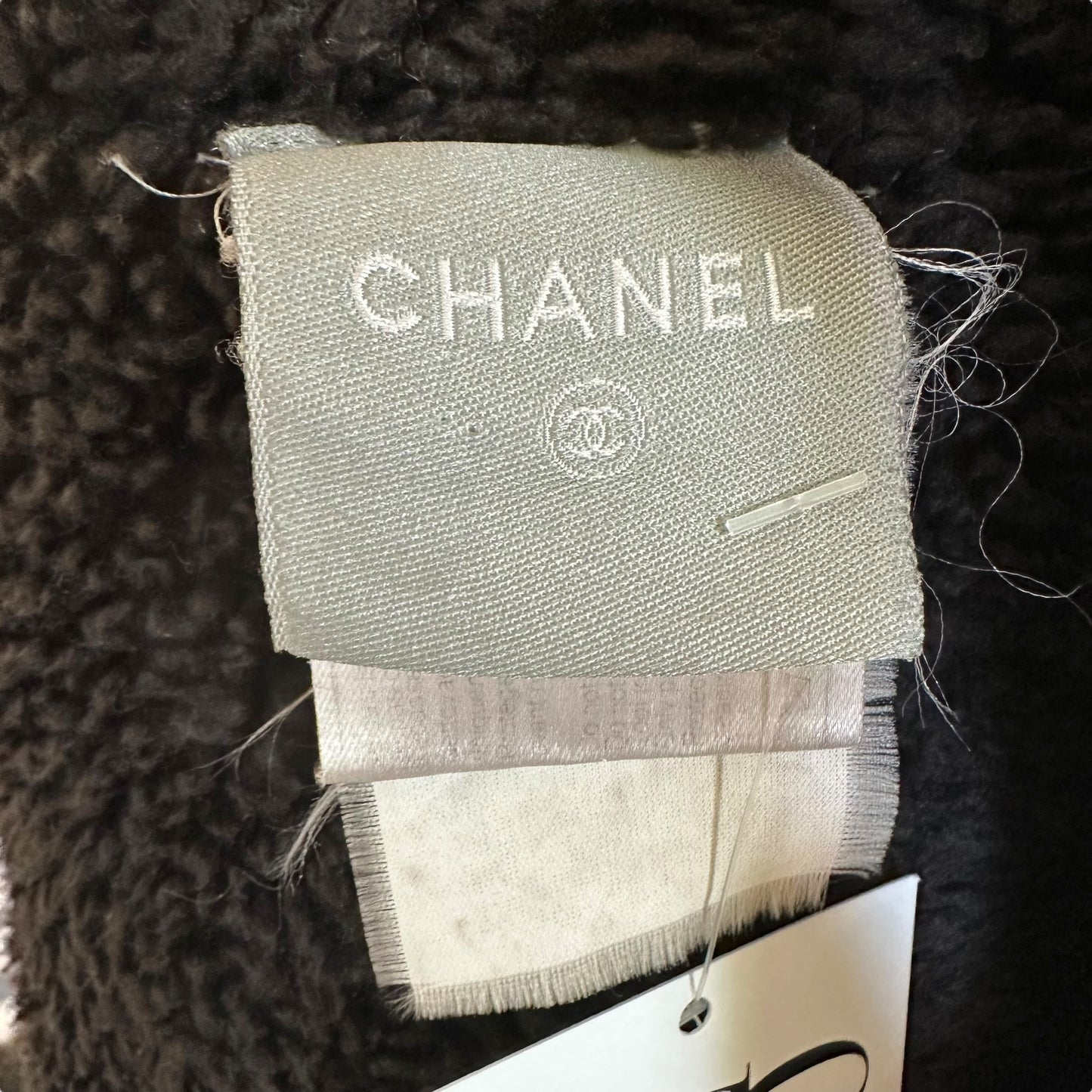 Chanel Sport Autumn 2005 Black Sherpa & Wool Hooded Bomber Jacket - Outfit Repeater