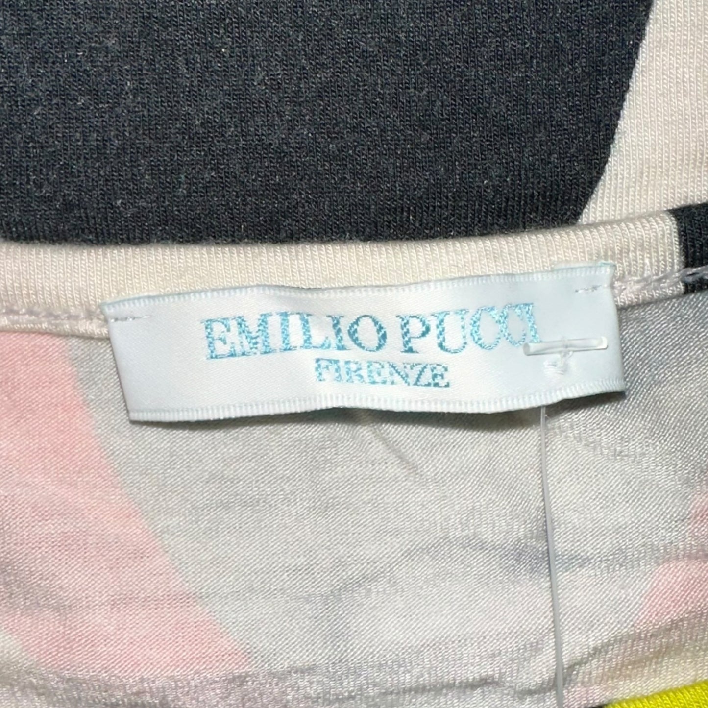 Emilio Pucci Pink & Green Circle Print Longsleeve T-Shirt - Outfit Repeater