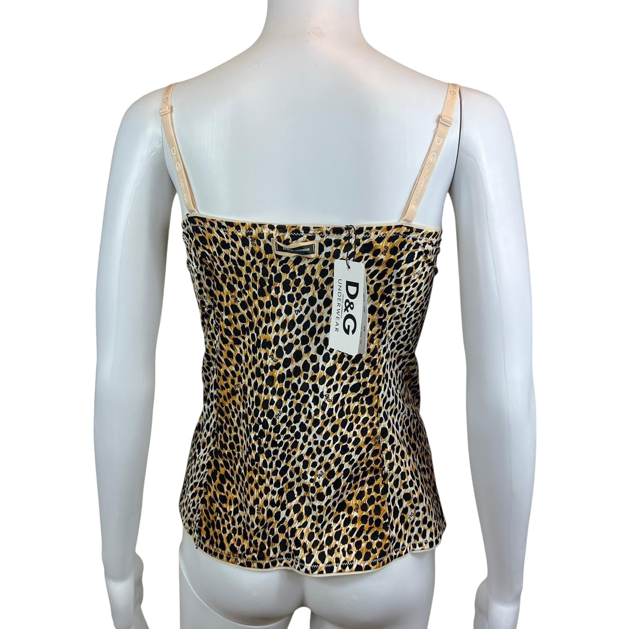 D&G Dolce & Gabbana Leopard Bustier Top - Outfit Repeater