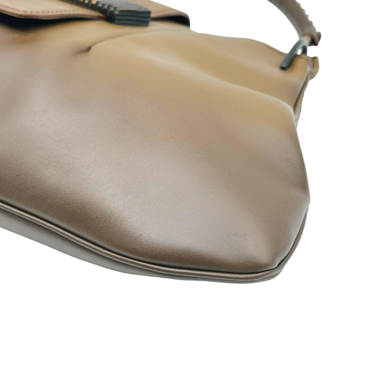 Gucci by Tom Ford Brown Ombré Leather Shoulder Bag