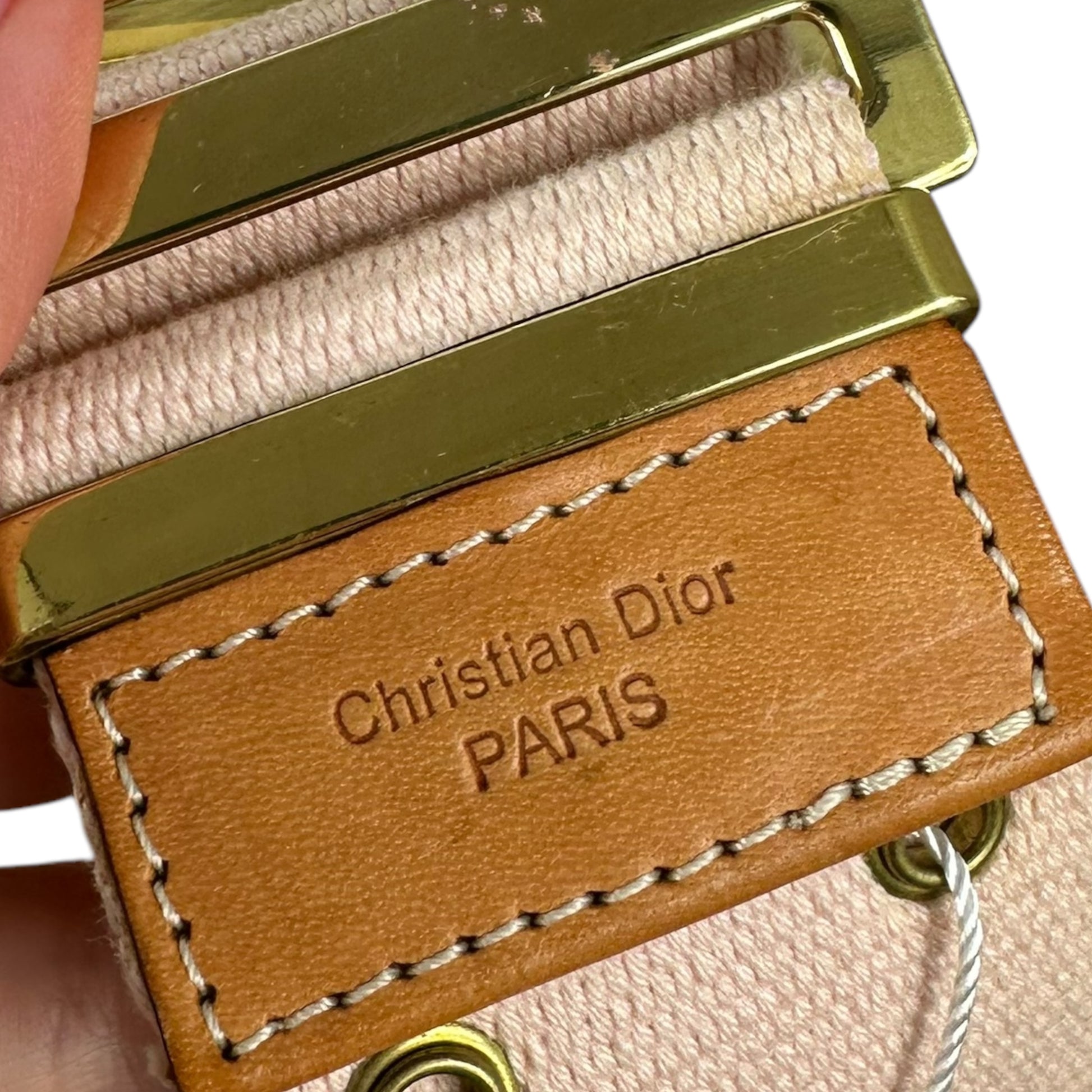 Christian Dior 2002 Street Chic Pink & Monogram Pouch Belt - Outfit Repeater