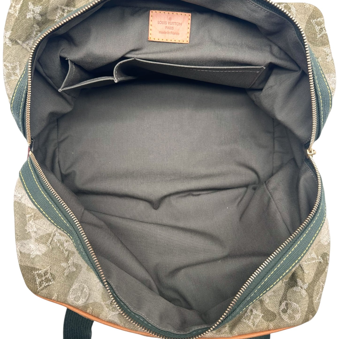 Louis Vuitton Denim Shoulder Bag Monogramouflage Camo
