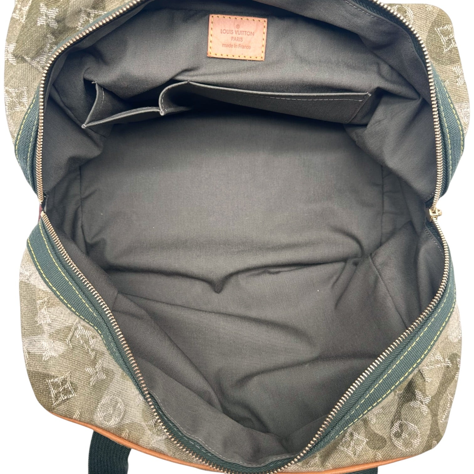 Louis Vuitton Denim Shoulder Bag Monogramouflage Camo