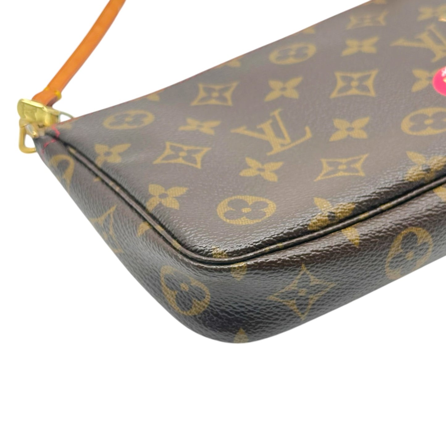 Louis Vuitton Pochette Bag Monogram Cherry Design