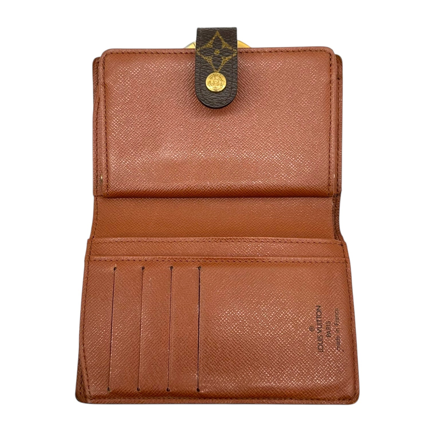 Louis Vuitton Classic Monogram Kiss-Lock Bi-Fold Wallet - Outfit Repeater