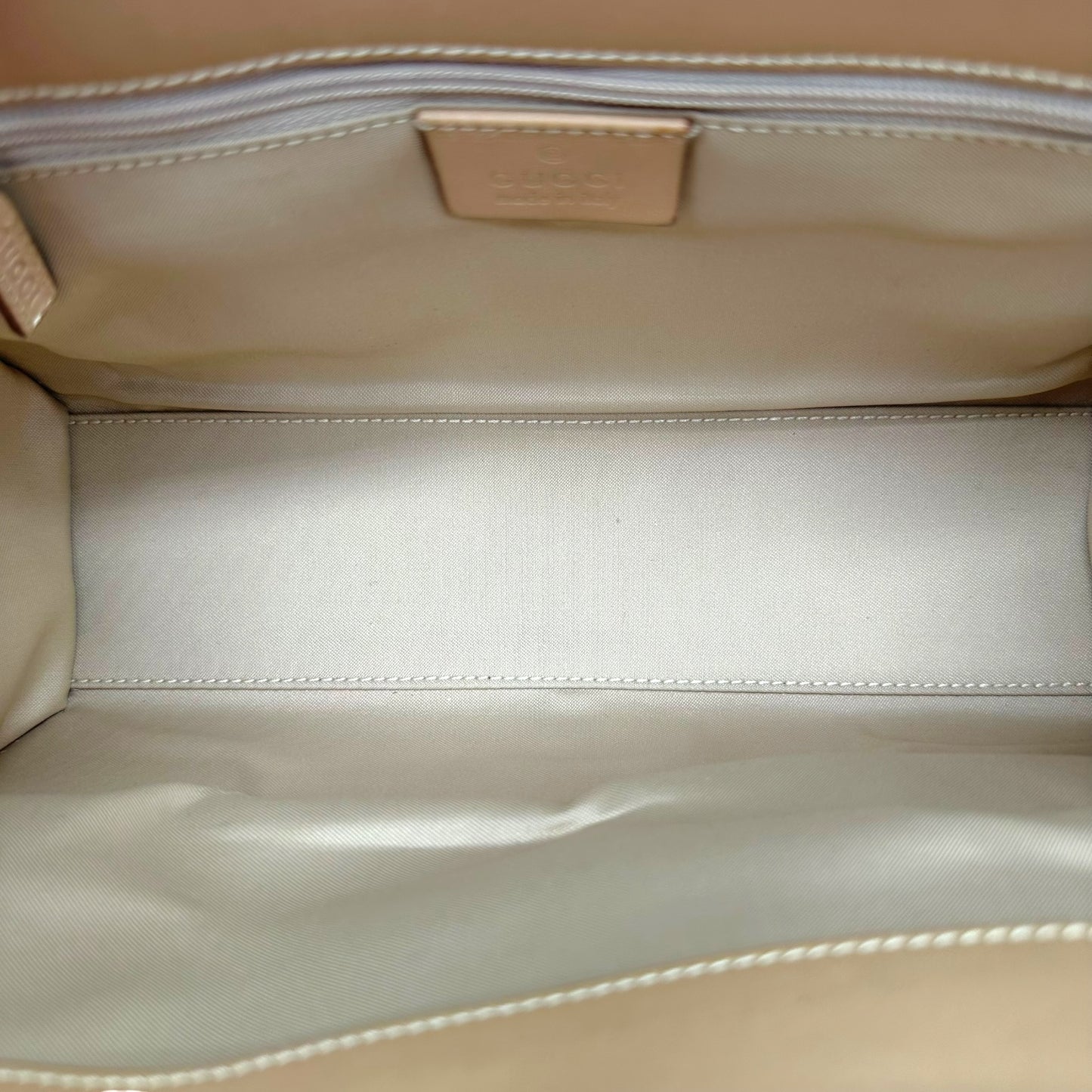 Gucci Tan XL Monogram Mini Jackie Bag