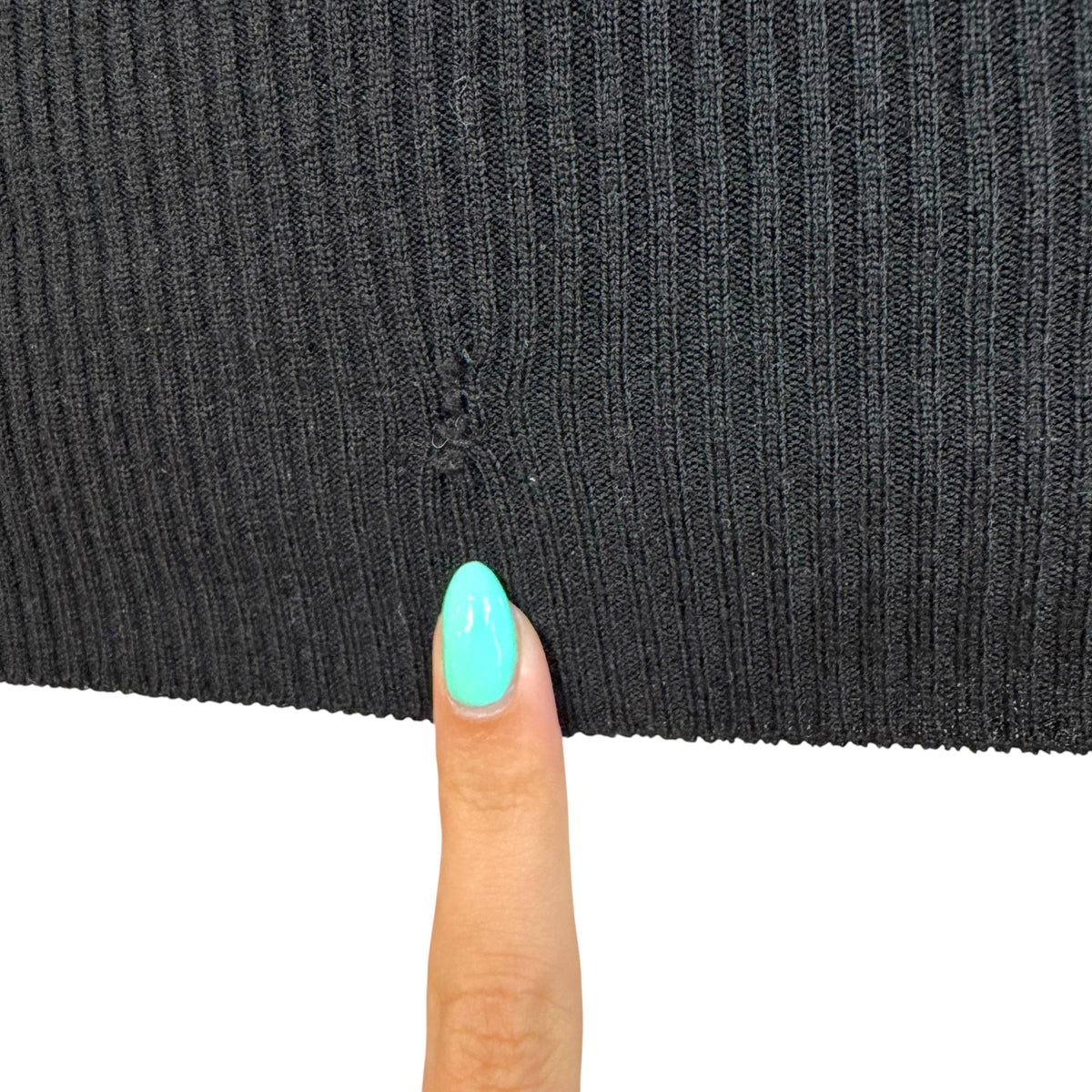 Dolce & Gabbana Black Knit Longsleeve Sweater