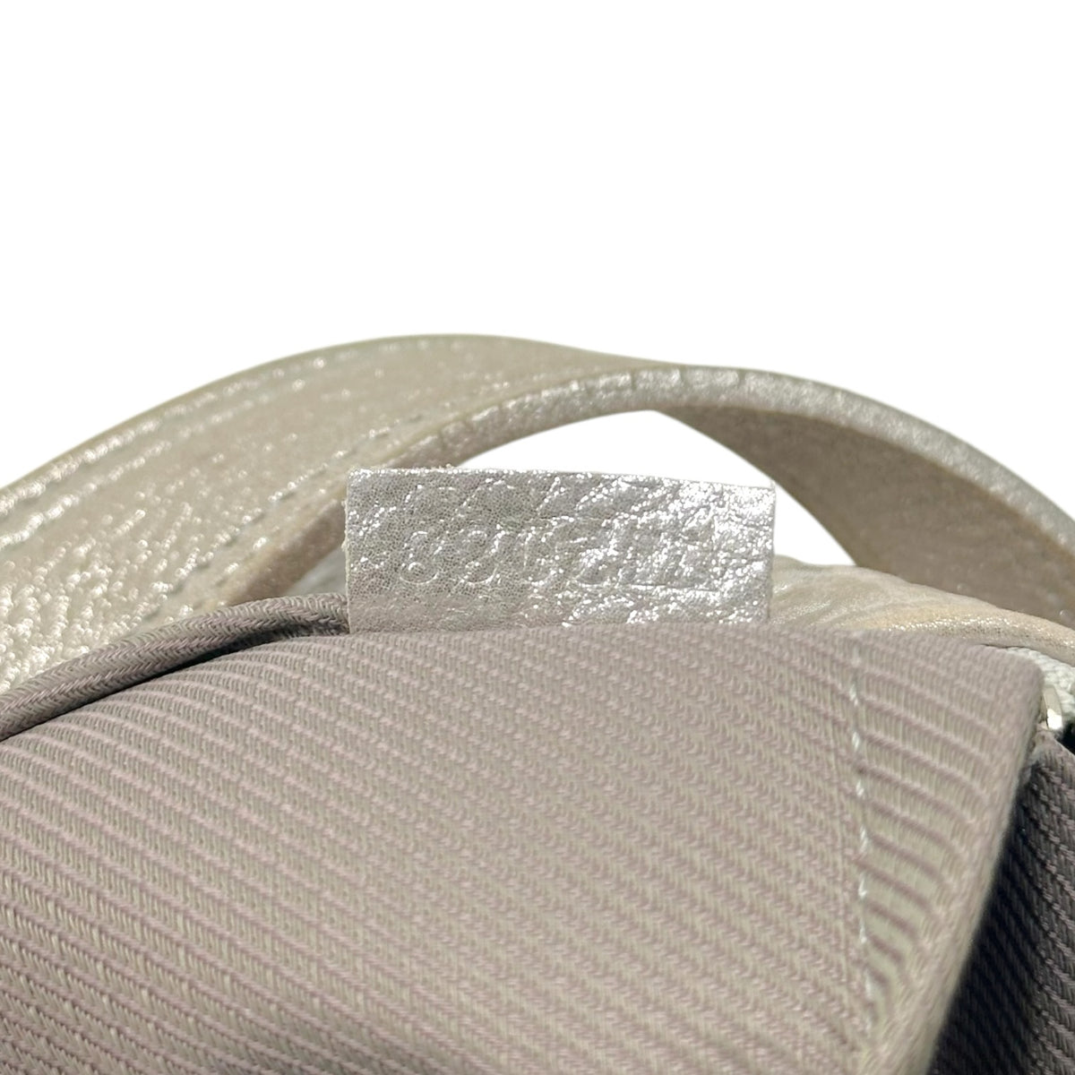 Louis Vuitton Silver Shimmer Monogram Hobo Bag