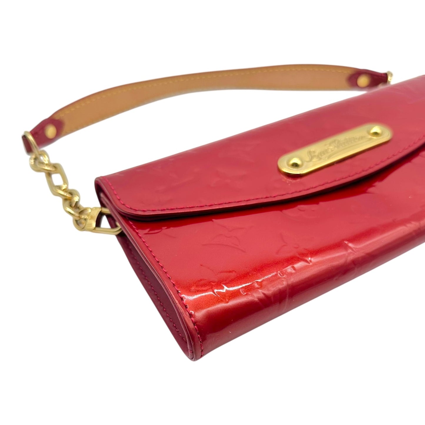 Louis Vuitton Red Vernis Monogram Mini Bag