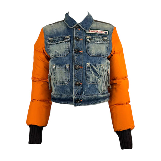 Dsquared2 Denim Button Up Jacket - Outfit Repeater