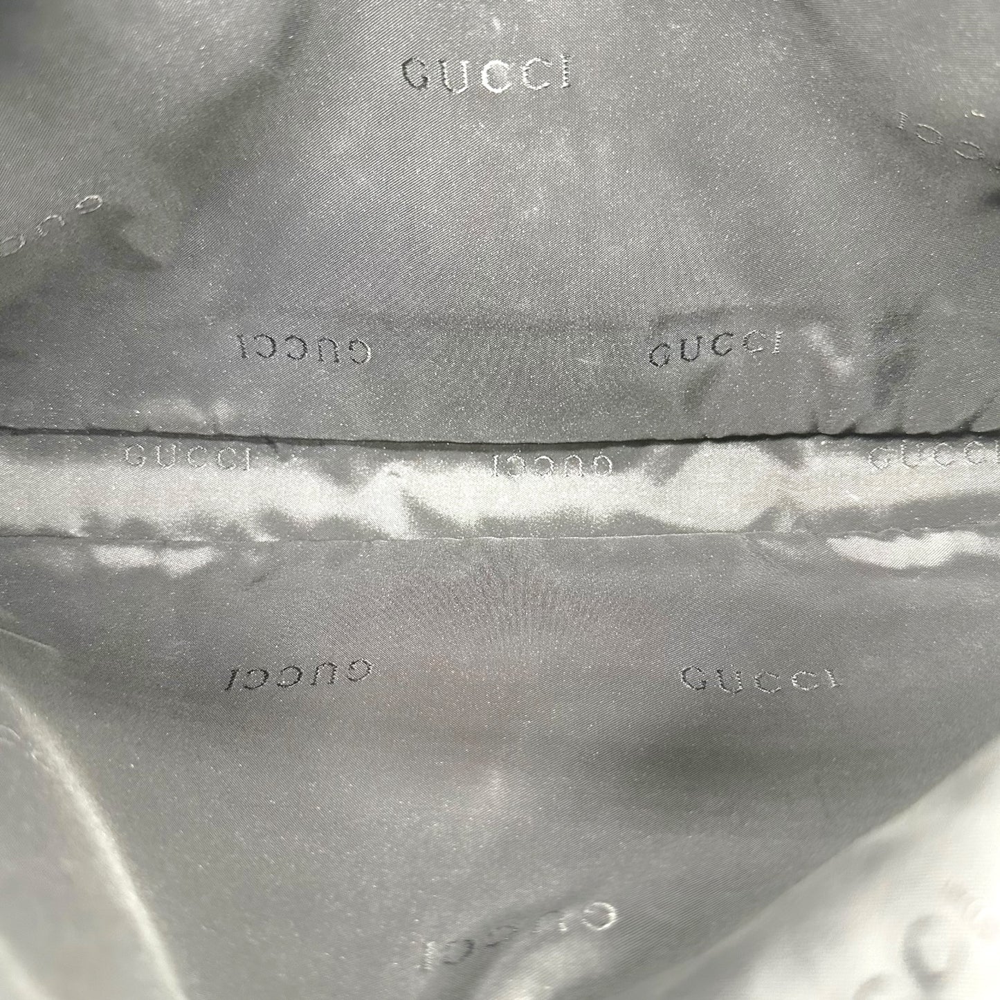 Gucci Pink Black Leather Velvet Shoulder Bag