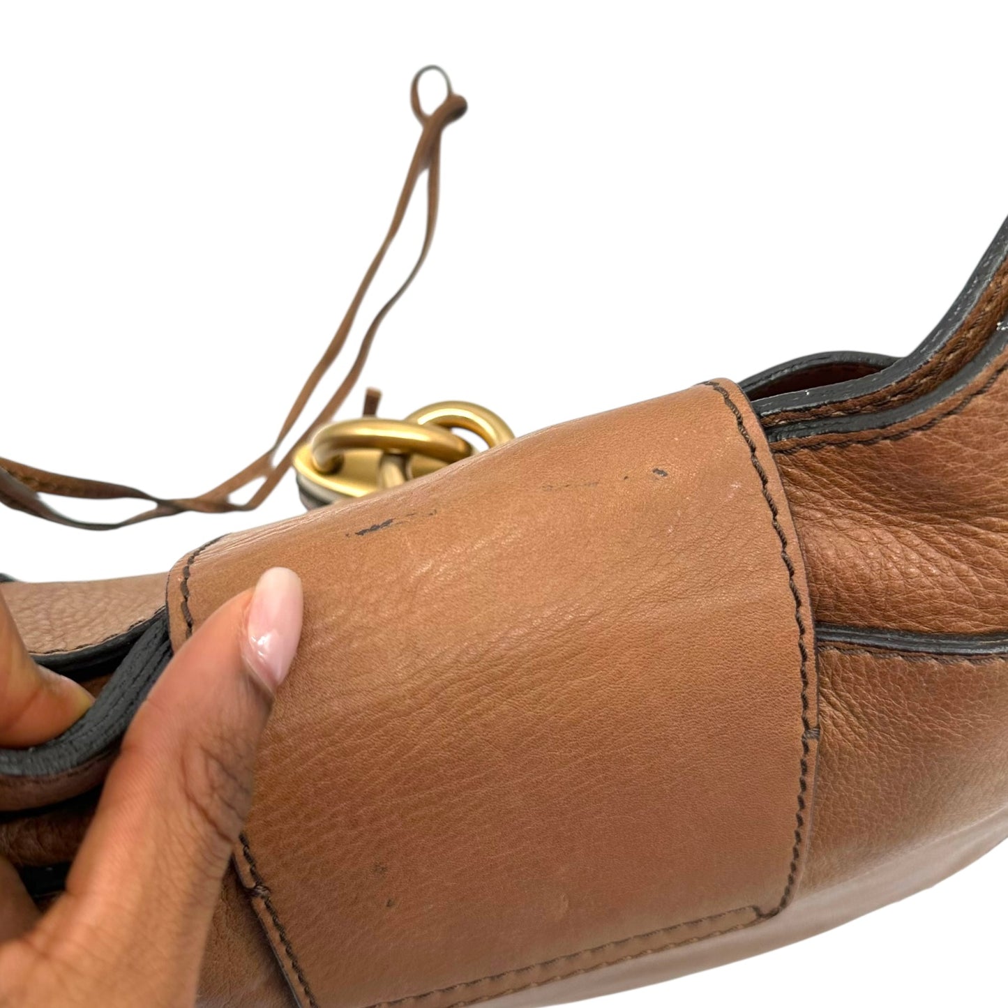 Chloé Brown Leather Paddington Hobo Bag