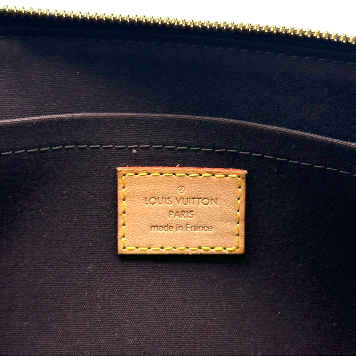 Louis Vuitton Burgundy Patent Vernis Monogram Rosewood Avenue Shoulder Bag