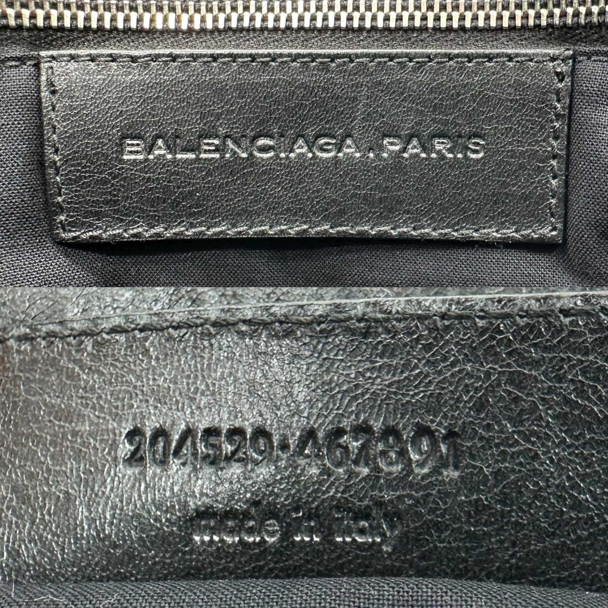 Balenciaga Black Leather Giant City Bag - Outfit Repeater