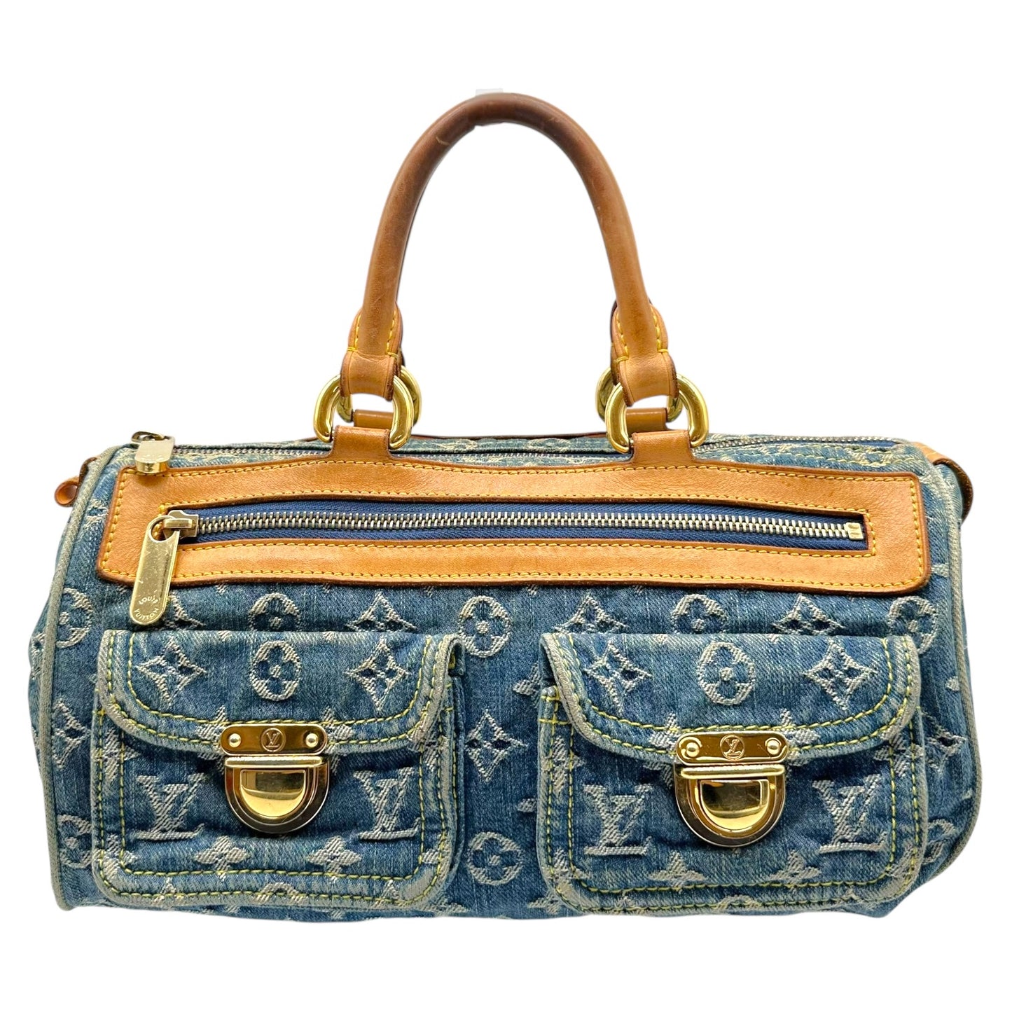 Louis Vuitton Denim Monogram Neo Speedy Bag