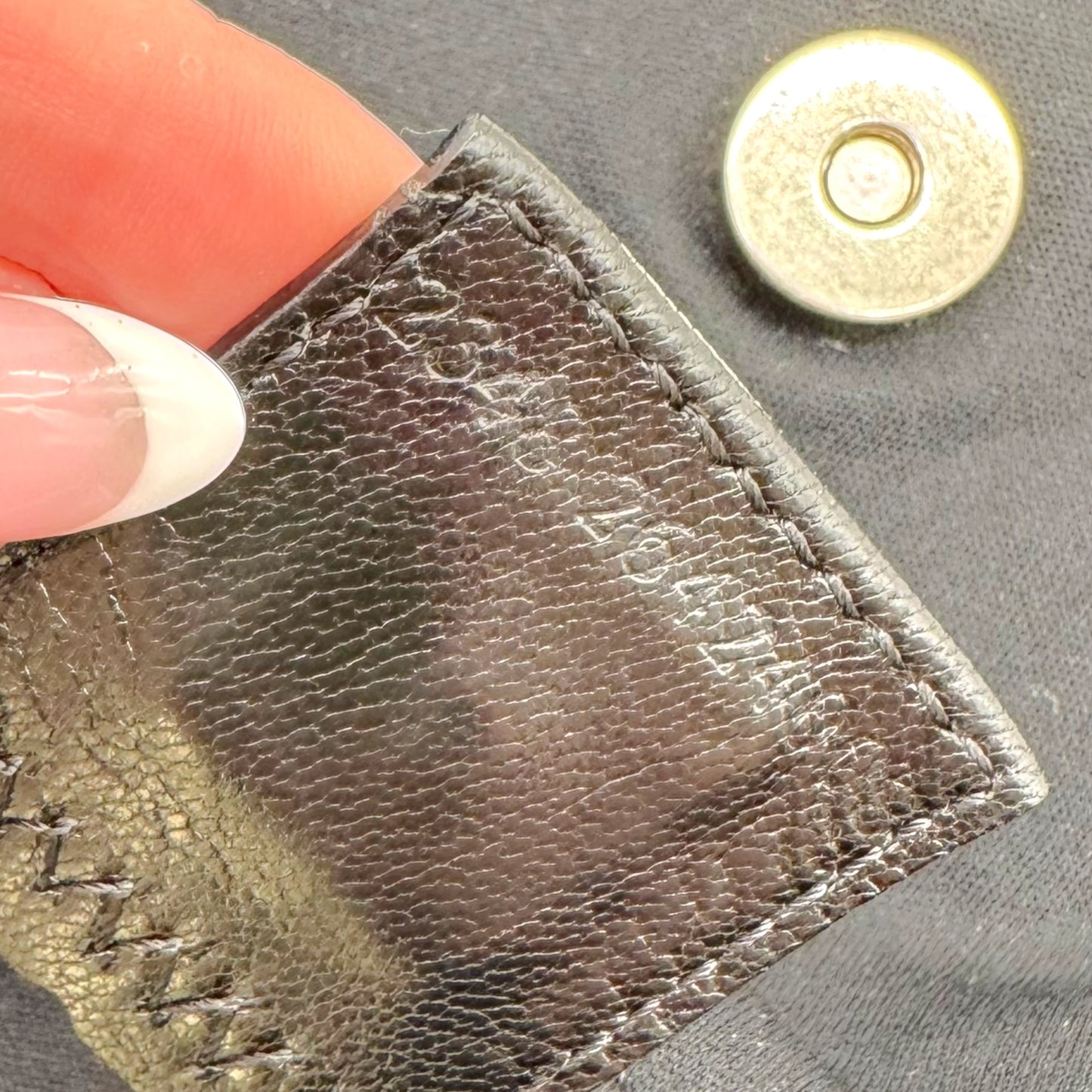 Fendi Black Neoprene Baguette Bag NEW