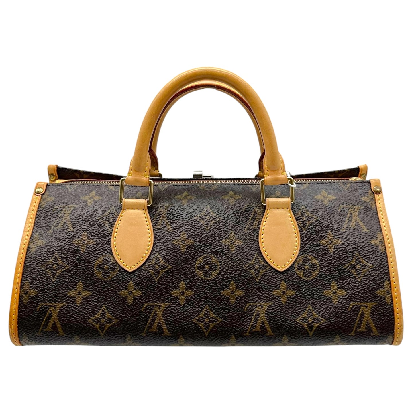 Louis Vuitton Monogram East-West Bag Brown Leather