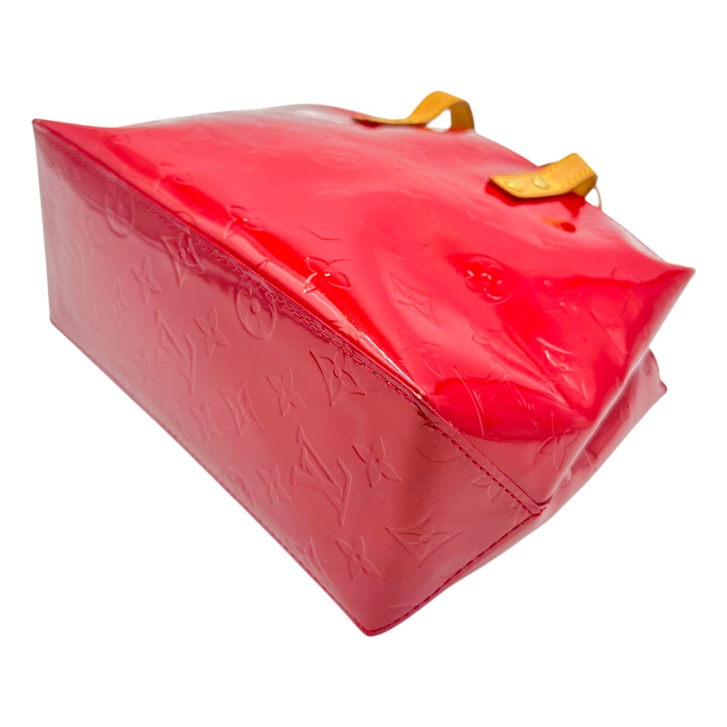 Louis Vuitton Red Vernis Mini Tote Bag