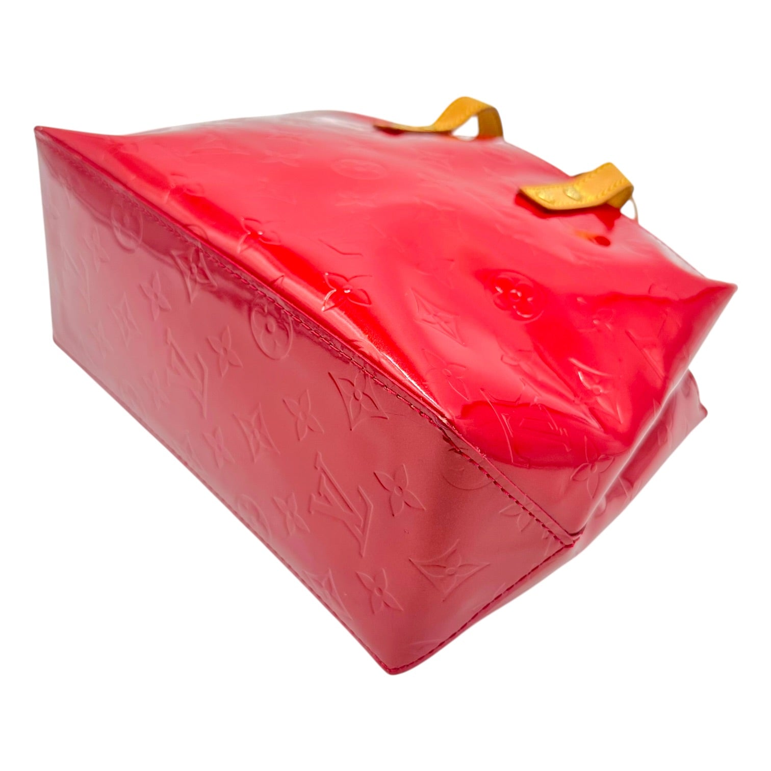Louis Vuitton Red Vernis Mini Tote Bag